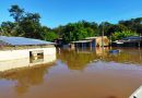 ​42 pessoas fora de casa em razão da cheia do Rio jacuí