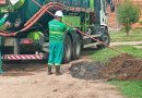 Infraestrutura Urbana conserta canalização pluvial no Bairro Bom Retiro