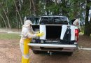 Apoio técnico do Centro Estadual de Vigilância e Funasa no combate à dengue em Cachoeira