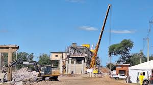 65 anos depois estrutura metálica da Ponte do Fandango, é elevada em 3,30 m 65 anos depois estrutura metálica da Ponte do Fandango, é elevada em 3,30 m