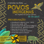 ​2ª Feira dos Povos Indígenas de Cachoeira será realizada no próximo sábado