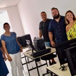 ​Secretaria  entrega cinco computadores ao Polo da UAB