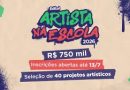 Estado abre inscrições para edital Artista na Escola 2026