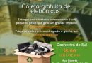 Ação MP Sustentare promove coleta gratuita de eletrônicos em Cachoeira