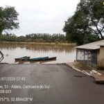 Defesa Civil monitora nível do Rio Jacuí em Cachoeira