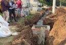 Iniciam as obras de pavimentação e drenagem na Rua Alarico Ribeiro
