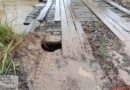 Prefeitura de Paraíso do Sul realiza manutenção em ponte e monitora estradas durante as chuvas
