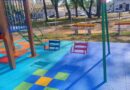 Brinquedos infantis da praça José Bonifácio recebem melhorias