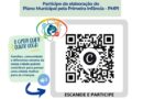 Comunidade pode contribuir com a elaboração do Plano Municipal pela Primeira Infância em Cachoeira